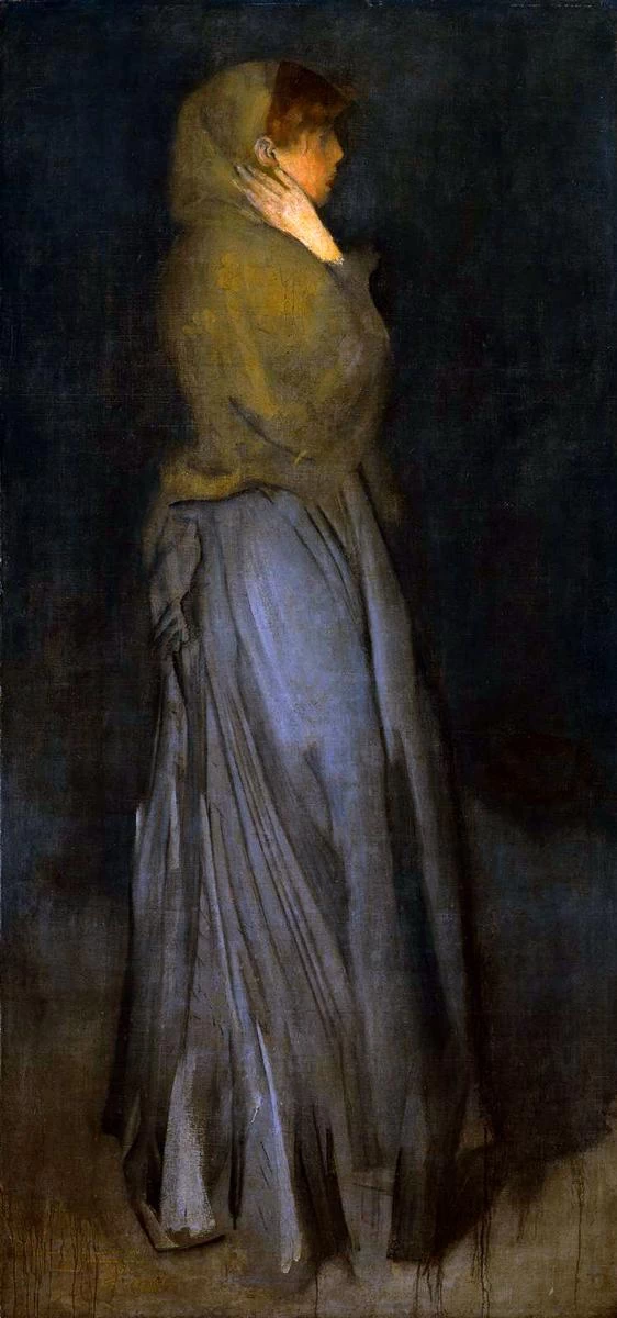 Ames McNeill Whistler - Disposizione in giallo e grigio